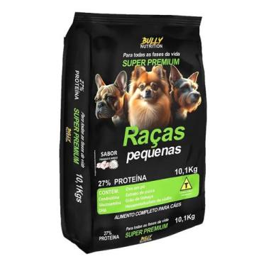 Imagem de Ração Nutritiva Para Cachorro Raças Pequenas Bully Nutrition 10.1Kg