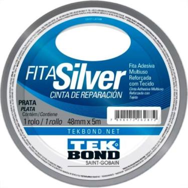 Imagem de Fita Adesiva Silvert Tek 48X05M Prat - TEKBOND