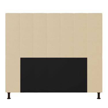 Imagem de Cabeceira Cama Box Casal 140cmino Bege