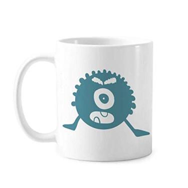 Imagem de Caneca Alien Monster Creature Cyclops cerâmica café porcelana xícara louça