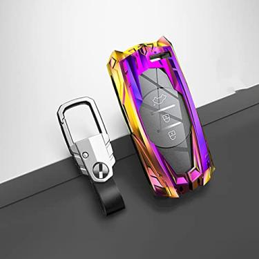 Imagem de Capa de chaveiro para carro capa de chave de liga de zinco inteligente, apto para Chery Tiggo 8 Arrizo 5 PRO GX 5x EQ7 Chery Tiggo 7Pro 2020 2021