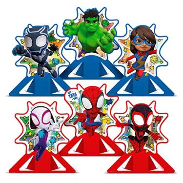 Imagem de DECORACAO DE MESA SPIDEY 06 un.