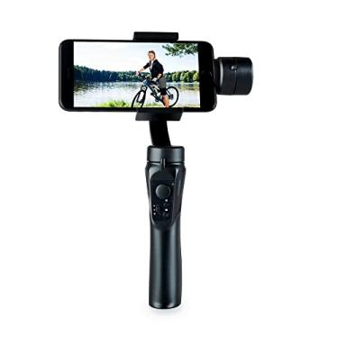 Imagem de Tempaky H4 Handheld Gimbal Stabilizer 3-Axis Smart Anti-shake Handheld Gimbal Mobile Phone Video Vlog Stabilizer Black