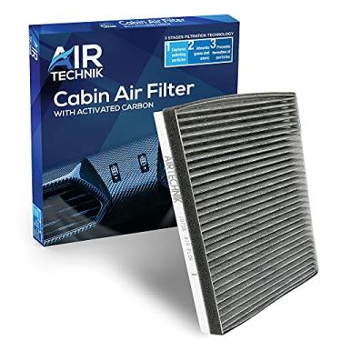 Imagem de AirTechnik Filtro de ar de cabine CF10735 com carvão ativado | Serve para Genesis G80 G90 GV70 GV80, Hyundai Equus, Genesis, Santa Fe/Kia K900, Stinger, Telluride (modelos selecionados 2011-2026