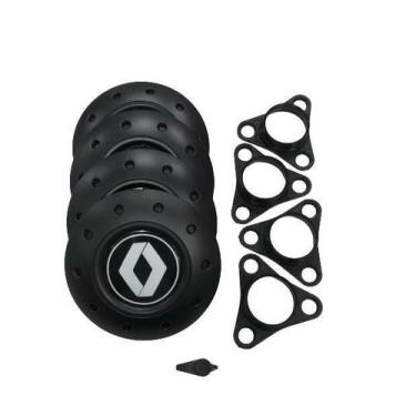 Imagem de Jogo De Calotas De Centro Miollo Para Renault Kwid Aro 14