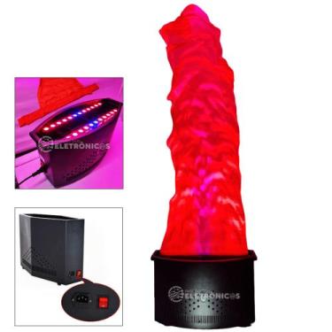 Imagem de Máquina LED Efeito Chama De Fogo Equipamento Iluminação Profissional P