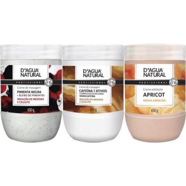 Imagem de Kit pimenta negra 7 ativos esfoliante apricot média abrasão dágua natu