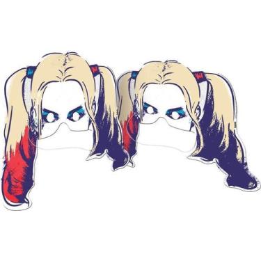 Imagem de Mascara Para Aniversário Tema Arlequina - Festcolor