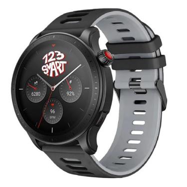 Imagem de Pulseira Silicone Esportiva compatível com GTR4 GTR 4 A2166 / Stratos 