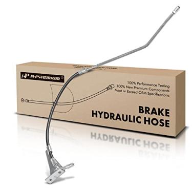 Imagem de A-Premium Mangueira hidráulica de freio de passageiro traseiro compatível com modelos selecionados Chevy e GMC - B60/B6000 1990-1991, B7 1993-2002, C70 Kodiak/C7000 Topkick 1990-1996, C7500