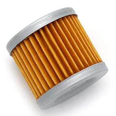 Imagem de Filtro de óleo de motocicleta para Suzuki AN125 AN150 AN400 GSXR125 Dune buggy para Suzuki LTZ90 LT-Z90 LT125 ALT125 ALT185 i ALT50 LT185 motor externo 4 tempos para Suzuki DF15 DF8A DF20A para Hyosung