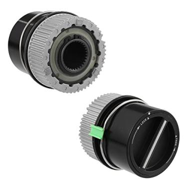 Imagem de X AUTOHAUX 1 par 4WD cubo de bloqueio manual da roda dianteira 1C3Z-3B396-DA para Ford F250 F350 F450 F550 1999-2004 para Ford Excursion 2000-2005 4x4 cubo de bloqueio manual do acionador do eixo do eixo de bloqueio