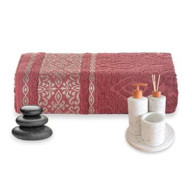 Imagem de Toalha de Rosto Essence 100% Algodão - Bia Enxovais, Terracota