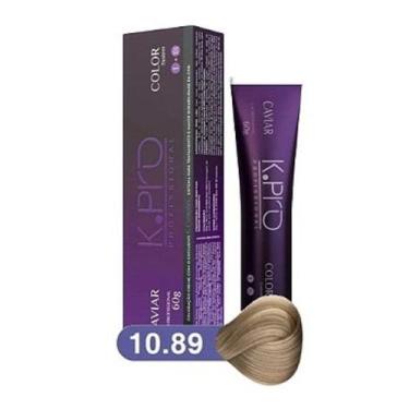 Imagem de Tintura Profissional K.PRO Caviar Color 10.89 Loiro Claríssimo Bege 60