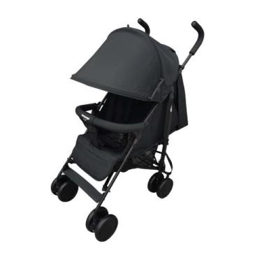 Imagem de Carrinho De Bebê Passeio Compacto Park Até 15kgs Preto Voyage