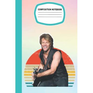 Imagem de Jon Bon Jovi Notebook Singer for Fan Men Women Teen: Jon Bon Jovi Diary | Jon Bon Jovi Composition Notebook | Journal | Gifts For Any Occasion in Work ... School, Event | Size 6 x 9 inches | 105 pages