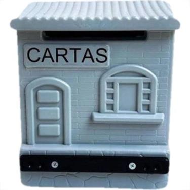 Imagem de Caixa Correio Colonial Lubian Cinza - RCD