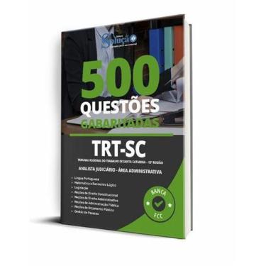 Imagem de Caderno de Questões TRT-SC - Analista Judiciário - Área Administrativa