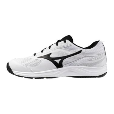 Imagem de Mizuno Tênis esportivo masculino Break Shot 5 AC Racquet, Branco/preto, 40