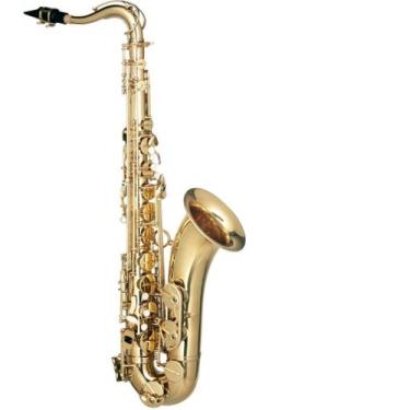 Imagem de Saxofone Tenor Hofma Hst403glq Laqueado Em Sib
