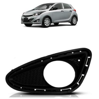 Imagem de Moldura Grade do Milha Hb20 2012 2013 2014 2015 Com Furo Milha - Autom