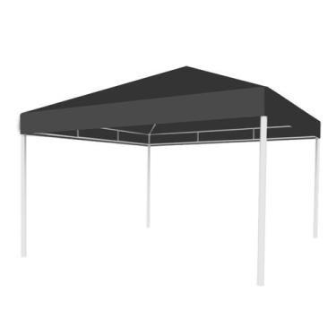 Imagem de Tenda piramidal 10x10 cobertura e estrutura - GOIANIA TENDAS, Preto