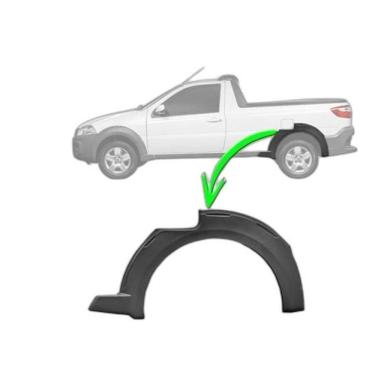 Imagem de Moldura Paralama Traseiro Esquerdo Strada Working Nova Origi