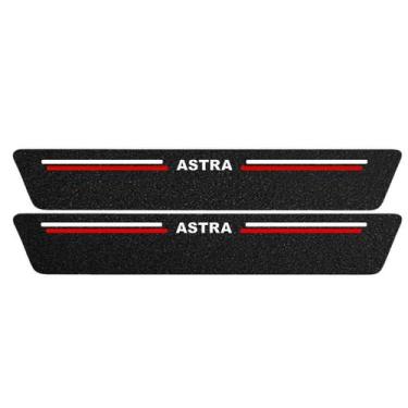 Imagem de Kit Soleira Protetora Porta Premium Red PVC Astra 2 Portas  - Jhow Ade