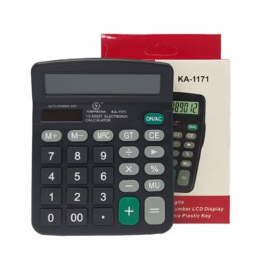 Imagem de Calculadora De Mesa Eletrônica 12 Dígitos / Ka-1171
