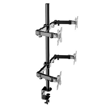 Imagem de Suporte Articulado 4 Monitores 14 A 32 Base Morsa Sim-4000