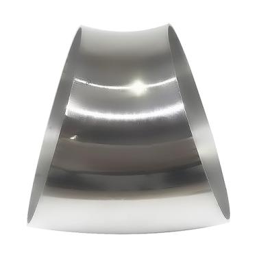 Imagem de Gorniloxam Cotovelo De Escape 5" A 45 Graus (Cotovelo Com Mandril) Em Aço Inoxidável 304, Adequado Para Tubos Modificados Carro, Corrimão Escada, Etc. (1 Peça) (127 * 170 1,8)