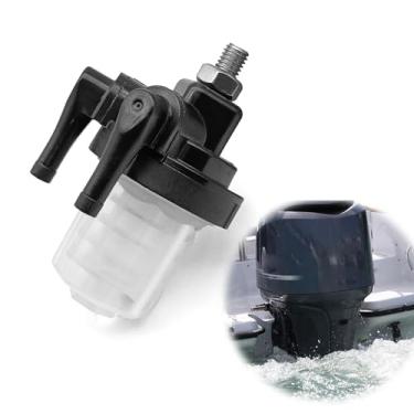 Imagem de RBOKO Filtro De Combustível 61N-24560-00-00, Compatível Com Motor Popa Yamaha 9,9 Hp 15 20 25 30 40 55 48 50 60 70 75 90 150 115 2 4 Tempos, Para Barco Marinho