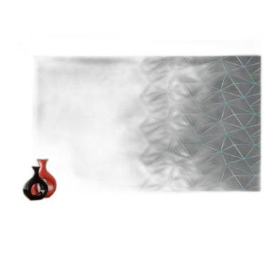 Imagem de Papel De Parede Concreto Linhas Azul Turquesa 3,5M Kkt280 - Você Decor