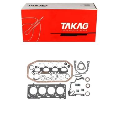 Imagem de Junta Completa S/ Retentor Traseiro (Jg) Parati 1.0 16V 2002 A 2005 / Gol 1.0 16V 2002 A 2005 - Takao Jcrvw10Cm