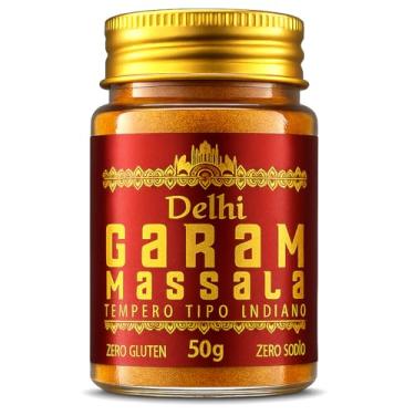Imagem de Garam Massala Delhi 50g Tempero Indiano Sem glúten, Zero sódio Masala