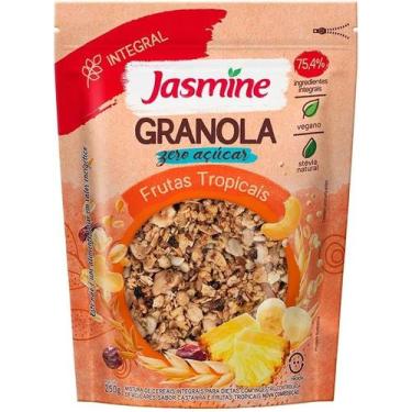 Imagem de Granola Integral Zero Açucar Frutas Tropicais Jasmine 250g