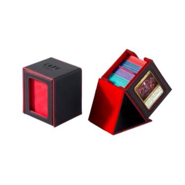 Imagem de Deck Box Commander 100+ Cartas Capy Games – Compatível com Magic e Pokémon TCG – Premium, com Top Loader e Fechamento Magnético