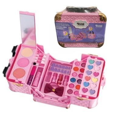 Imagem de Maleta De Sombras Batom Gloss E Blush Maleta Dos Sonhos - Fenzza, 3 me