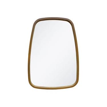 Imagem de Espelho Decorativo Bulgue Freijó 70x48cm Orgânico