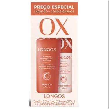 Imagem de Shampoo Ox Longos 375ml + Condicionador 170ml