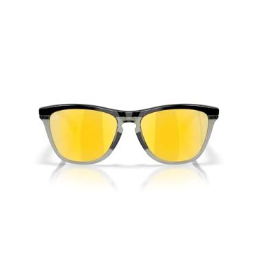 Imagem de Óculos de Sol Oakley Polarizado Frogskins Range 0OO9284 928418 Tam 55 / Preto Fosco - Lentes Prizm 24K Polarized