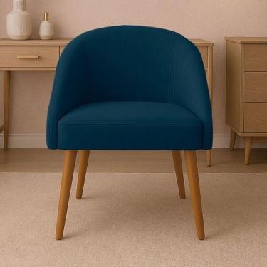 Imagem de Cadeira Decorativa Sala de Jantar Lua Moderna, Penteadeira, Salão, Rec