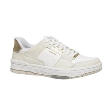 Imagem de Tênis Moda Feminino Pegada London Branco, Branco, 36