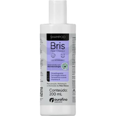 Imagem de Shampoo Pele Oleosa Ouro Fino Bris para Cães e Gatos - 200 mL