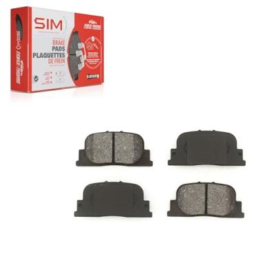 Imagem de Pastilhas de freio a disco traseiro SIM-835 para Toyota Camry Scion tC Lexus ES300