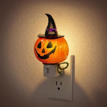 Imagem de Lâmpada JandCase Pumpkin Night Light 3000K Plug-in rotativa