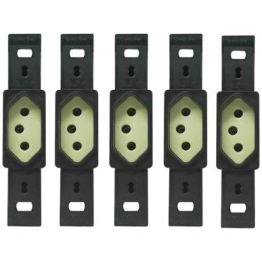 Imagem de Kit 5 Conjunto 1 Tomada 2p+t 20a 250v Silentoque Pial