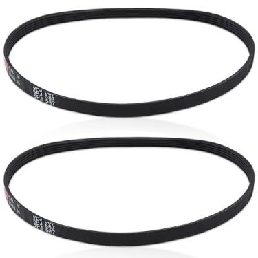 Imagem de WE12X27300 Correia de transmissão compatível com máquinas de lavar GE | Substituição para correia de secadora GE e peças empilháveis de arruela | Substitui AP6328196, PS12342956, 253C1275P001​ (pacote