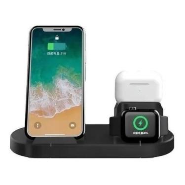 Imagem de Carregador Sem Fio Por Indução Compatível com ip 7 Plus - DMK