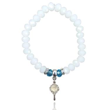 Imagem de Pulseira Cristal Iemanjá - Balaio de Santo